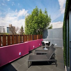 Best Inspirations : Architecture Dark Pink Color Hostel Railings Balcony Design With - Karbonix