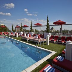 Architecture Divine Green Garden Floor In Chic Outdoor Rooftop - Karbonix