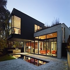 Architecture Fantastic Large House Design With Many Glass Window - Karbonix