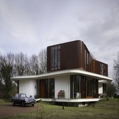 Architecture Futuristic Homes Design Ideas Retro Futuristic - Karbonix