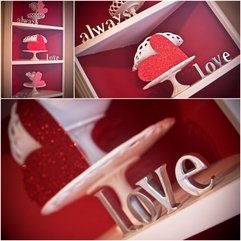 Best Inspirations : Architecture Lovely Valentine Decoration With Silver Love Letter - Karbonix