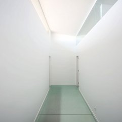 Best Inspirations : Architecture Neutral White Narrow Walkway With White Wall Style - Karbonix