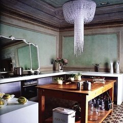 Architecture Stunning Glamorous Home Interior Design For Kitchen - Karbonix