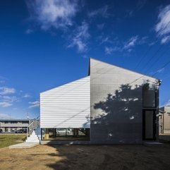 Best Inspirations : Architecture Stunning Kawate Residence Home Exterior Used Wooden - Karbonix