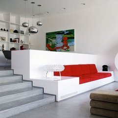 Best Inspirations : Architecture White House Interior With Creative Decoration Red - Karbonix