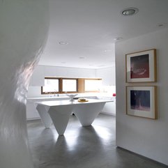 Best Inspirations : Architecture White House Interior With Creative Decoration White - Karbonix