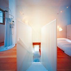 Best Inspirations : Architecture White Stairs Bedroom And Bathroom Modern Home Design - Karbonix