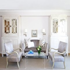 Art Deco Apartment Interior Combining Glass Table Gold Plated Sofas Gorgeus - Karbonix
