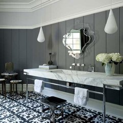 Best Inspirations : Art Deco Bathroom Brilliant Concept - Karbonix