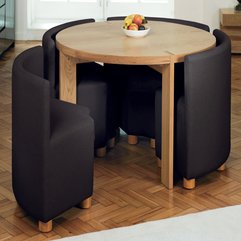 Artistic Concept Dining Table For Small Spaces - Karbonix