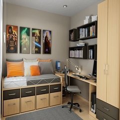 Artistic Concept Small Bedroom Design Photos - Karbonix