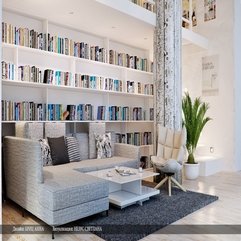 Artistic Contemporary Beautiful Home Library - Karbonix