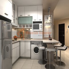Best Inspirations : Artistic Contemporary Best Decoration Luxury Kitchen Interior - Karbonix