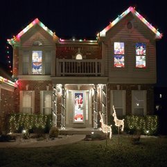 Best Inspirations : Artistic Contemporary Christmas Window Decoration Ideas - Karbonix
