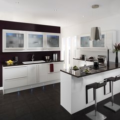 Artistic Ideas Modern Kitchen With White Color - Karbonix