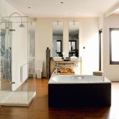 Best Inspirations : Astonishing Modern Apartment Bathroom Set - Karbonix
