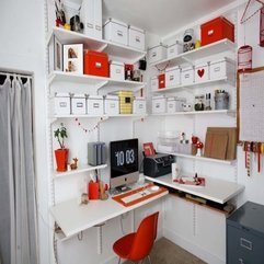 Astonishing Modern Office With Orange Color - Karbonix