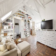 Attic Apartments With Shabby Chic Styles Home Design And Interior - Karbonix