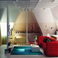 Attic Bedroom New Design - Karbonix