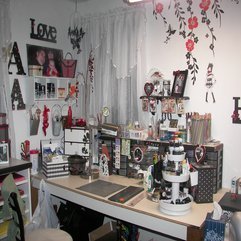 Best Inspirations : Attractive Craft Room By Anita Cute - Karbonix