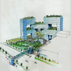 Best Inspirations : Attractive Design Green Architecture Concept - Karbonix
