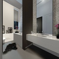 Attractive Design Minimalist Bathroom - Karbonix