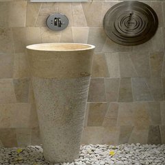 Best Inspirations : Attractive Design Unique Bathroom Sink Pedestal - Karbonix