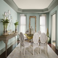 Best Inspirations : Attractive Luxury Neutral In Dining Room Modern Interior Design - Karbonix