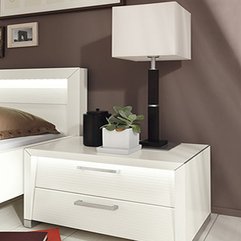 Best Inspirations : Attractive Modern Bedroom Nightstand Lamps - Karbonix