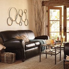 Attractive Modern Living Room With Brown Color - Karbonix