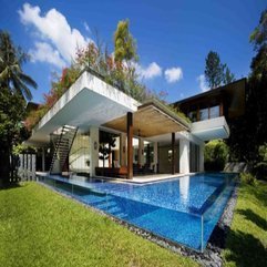 Attractive Tropical House Design - Karbonix