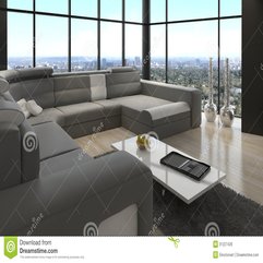Awesome Modern Loft Living Room Architecture Interior Royalty - Karbonix