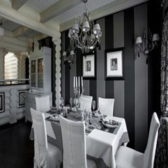 Best Inspirations : Awesome White Minimalist Dining Room Design Idea Minimalist Glass - Karbonix