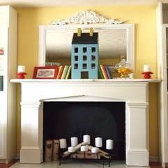 Best Inspirations : Awesome Wrap Decoration Around Fireplace Mantel With Creative - Karbonix