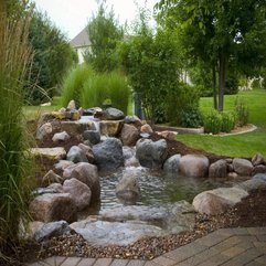 Backyard Landscaping Ponds Larger Amazing - Karbonix