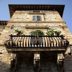 Balcony Stone House Lovely Unique - Karbonix
