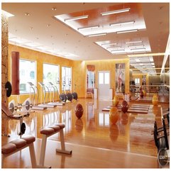 Ball Gym Also Modern Treadmills Running With Orange Wall And Parquet Floor Lovely Orange - Karbonix