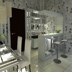 Bar Interior Design Black White - Karbonix