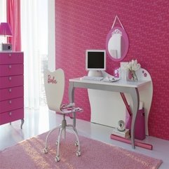 Barbie Princess With White Furniture Study Desk - Karbonix