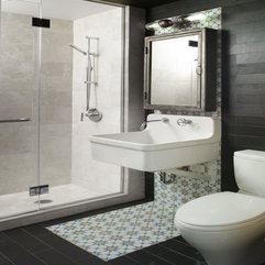 Best Inspirations : Bathroom Beauteous Calm Bohemian Apartment Guest Bathroom Modern - Karbonix