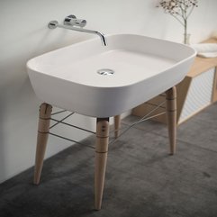 Bathroom Charming Bathroom Design With Rectangular White Ceramic - Karbonix