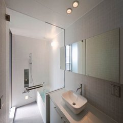 Bathroom Decor Inspirations Of Contemporary Beautifully White - Karbonix