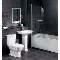 Best Inspirations : Bathroom Design Exciting Bathroom White Ceramic Furniture Toilet - Karbonix