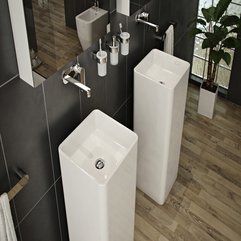 Bathroom Design Sink Pedistals Modern Grey - Karbonix