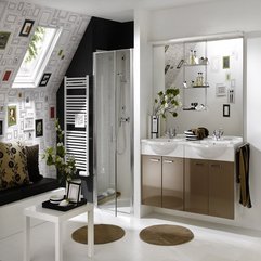 Best Inspirations : Bathroom Design With Brightly Wall Decal Bathroom Design Inspiration Luxurious Modern - Karbonix