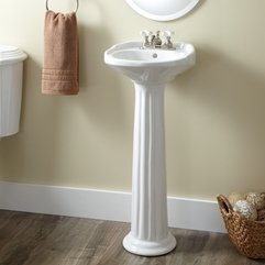 Best Inspirations : Bathroom Designs Adorable Bathroom Designs With Pedestal Sinks - Karbonix