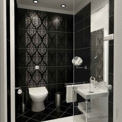 Best Inspirations : Bathroom Designs Black Modern Style Tile Designs For Bathrooms - Karbonix
