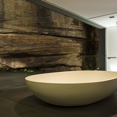 Bathroom Ensuite Bathroom Design With Remarkable Cliff Landscape - Karbonix