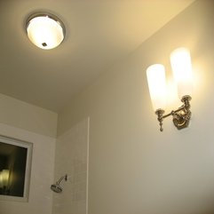 Bathroom Fan With Light Front View - Karbonix