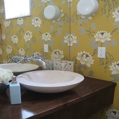 Bathroom Floral Sink - Karbonix